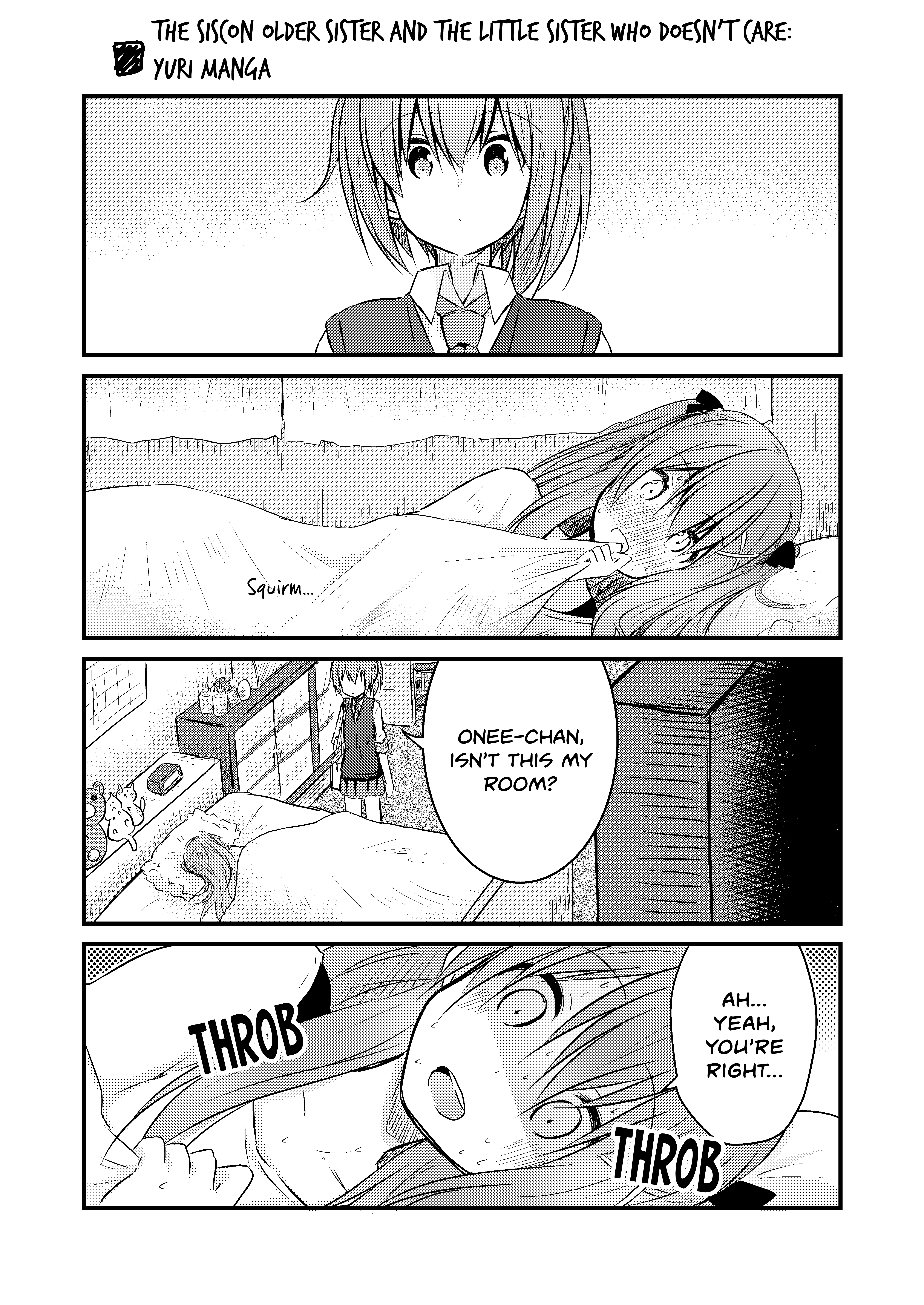 Siscon Onee-Chan To Ki Ni Shinai Imouto No Shimai Yuri Manga Okiba (Webcomic) Chapter 1 #1