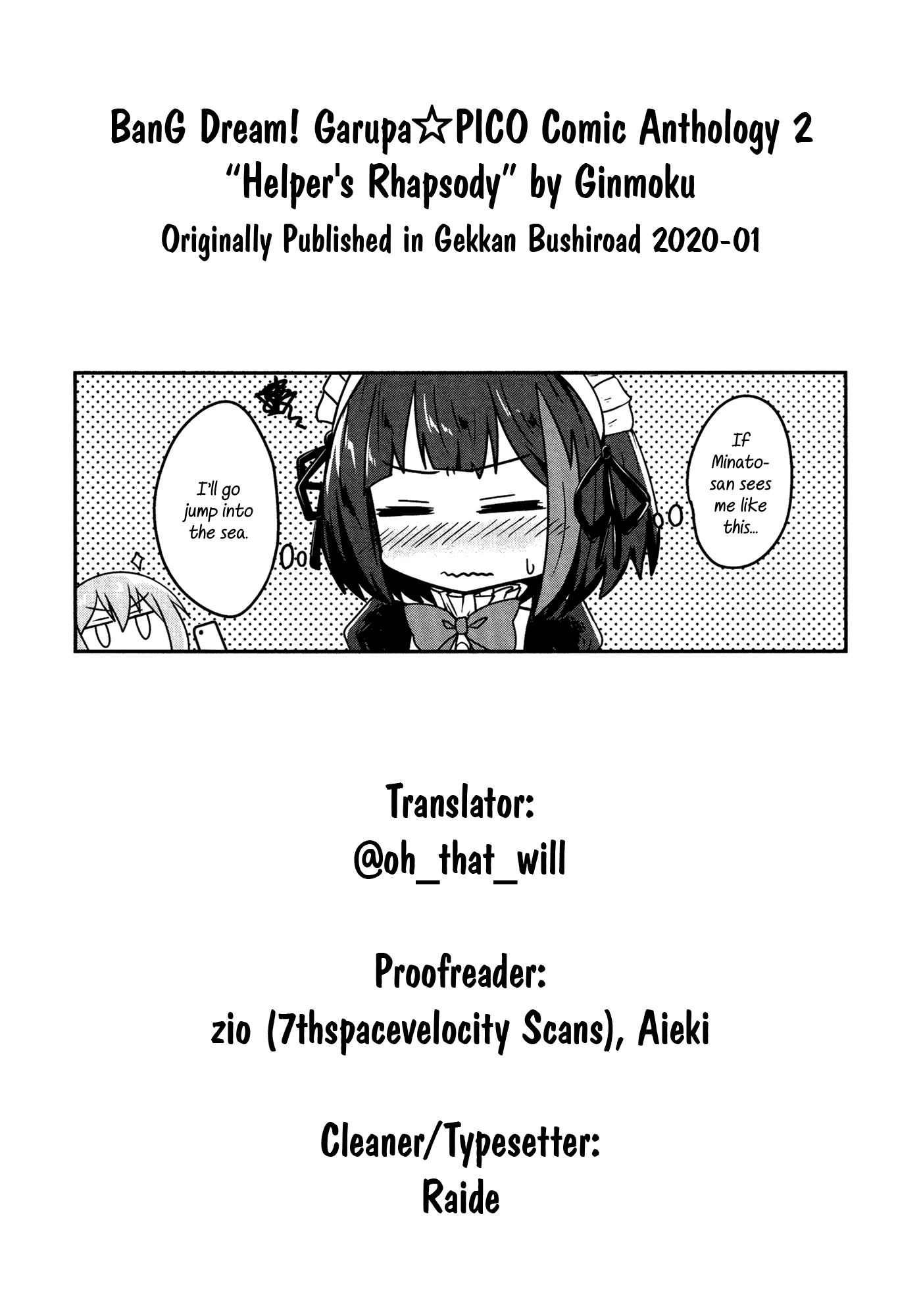 Bang Dream! Girls Band Party!☆Pico Comic Anthology Chapter 21 #9