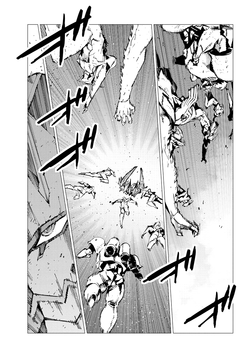 Getter Robot Devolution - Uchuu Saigo No 3-Bunkan Chapter 25 #8