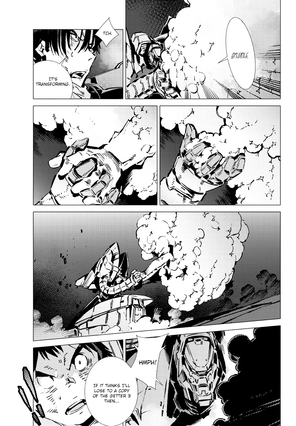 Getter Robot Devolution - Uchuu Saigo No 3-Bunkan Chapter 11 #11