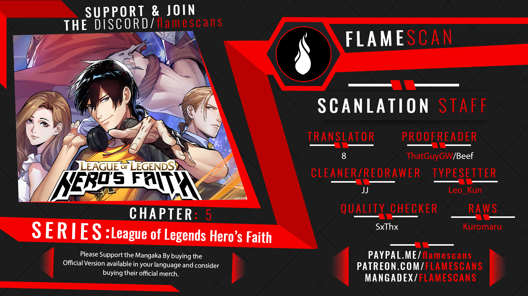 League Of Legends Hero's Faith Chapter 5 #1