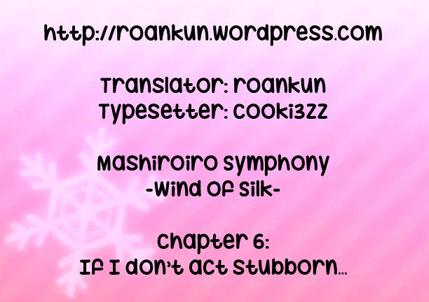 Mashiroiro Symphony - Wind Of Silk Chapter 6 #29