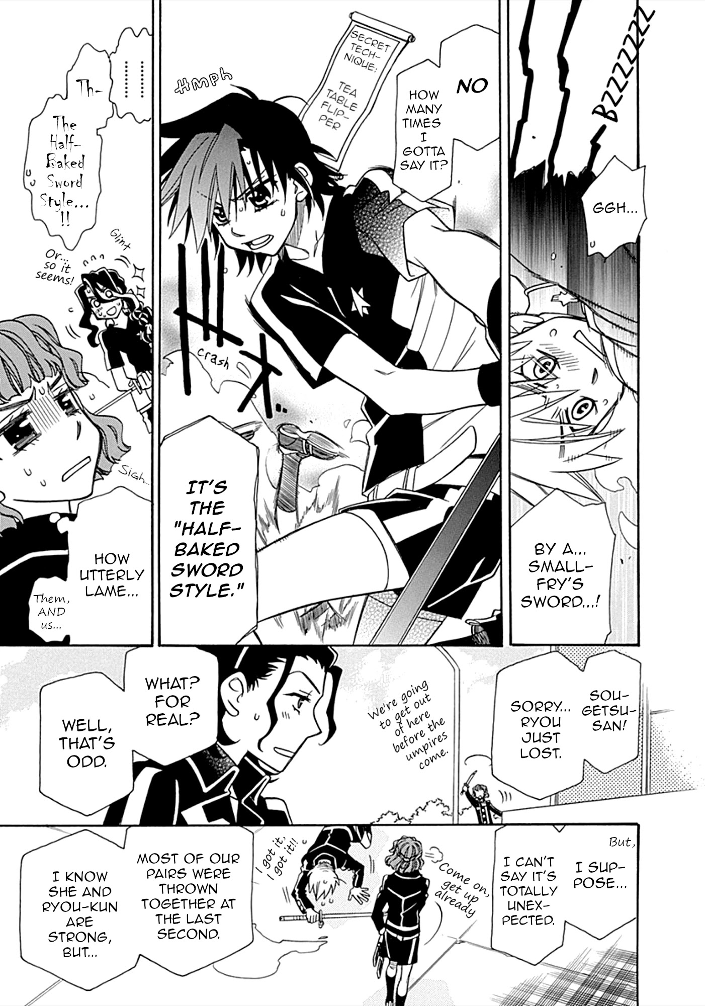 Hayate X Blade Chapter 103 #9