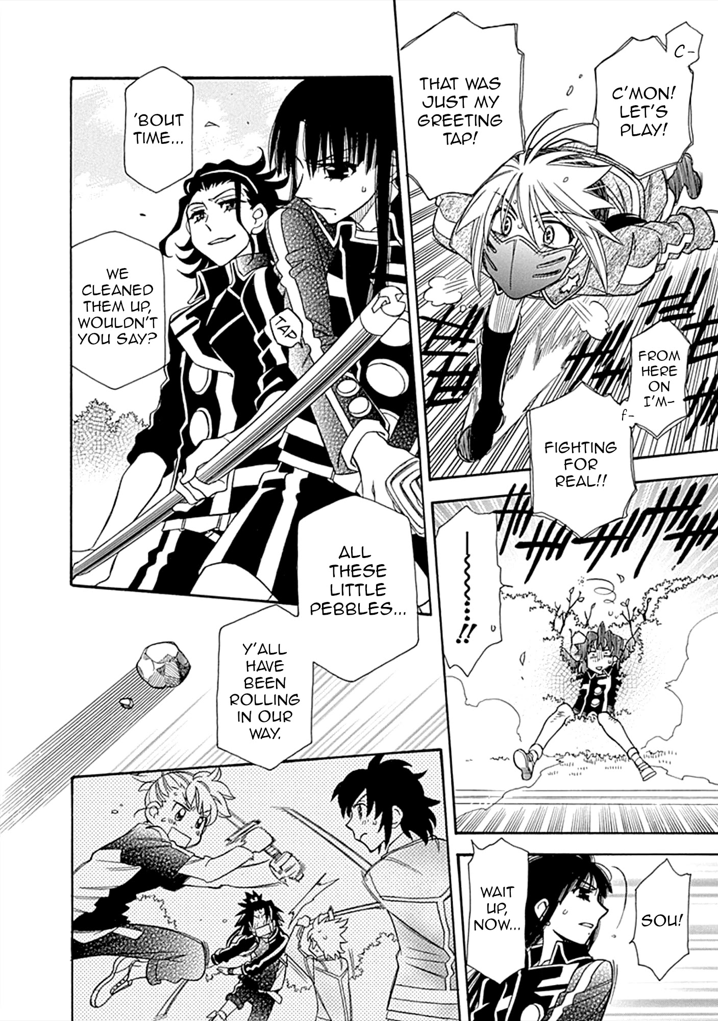 Hayate X Blade Chapter 103 #14