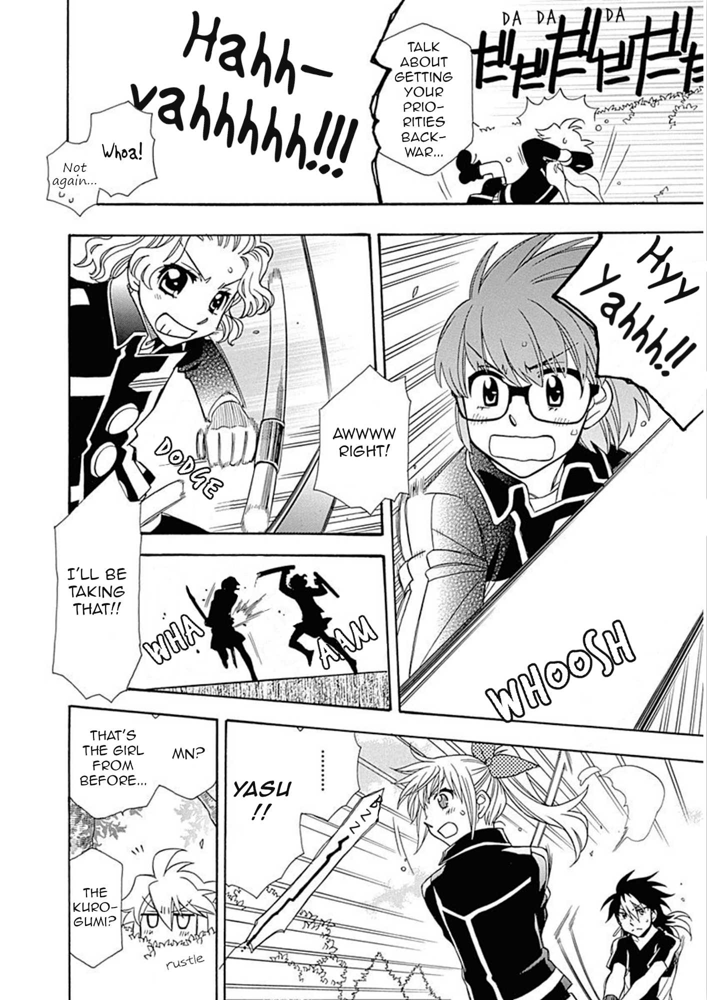 Hayate X Blade Chapter 102 #21