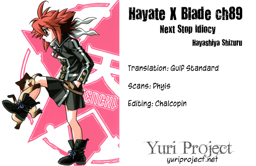 Hayate X Blade Chapter 89 #38