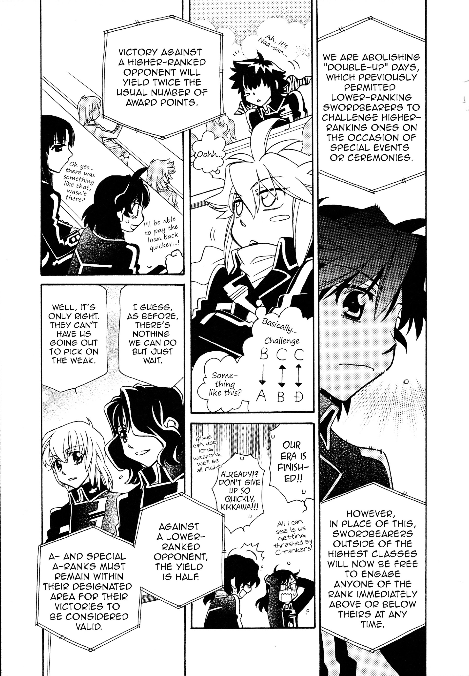 Hayate X Blade Chapter 91 #9