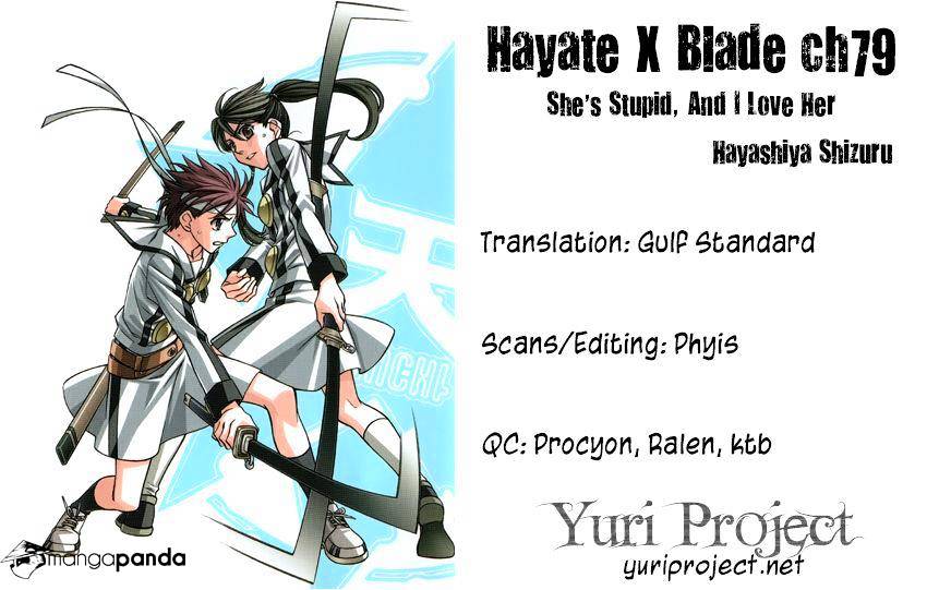 Hayate X Blade Chapter 79 #34