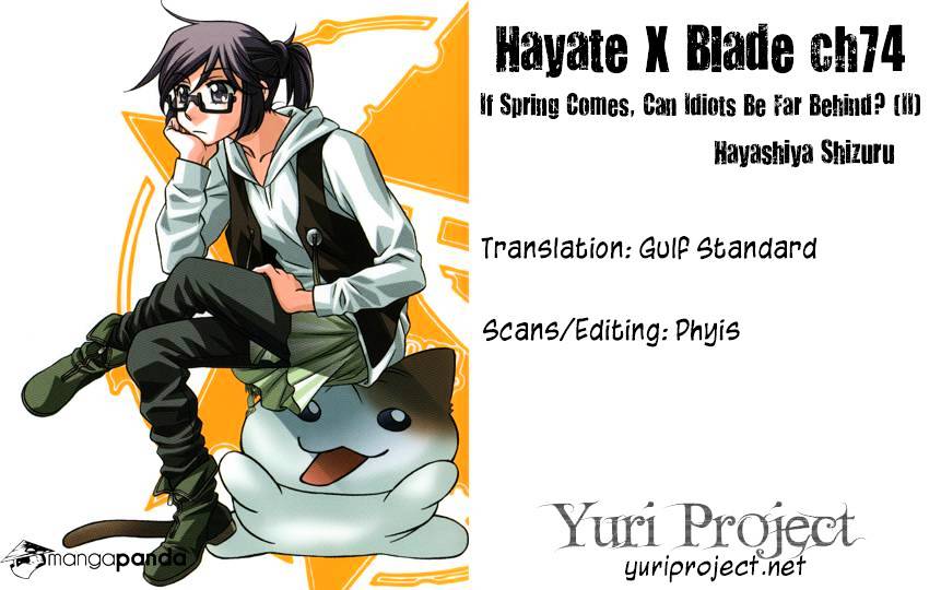 Hayate X Blade Chapter 74 #32