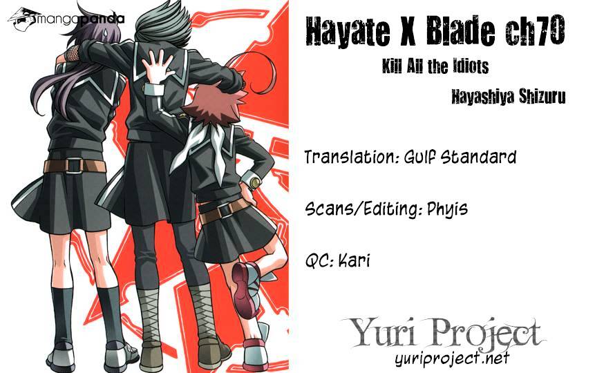 Hayate X Blade Chapter 70 #32