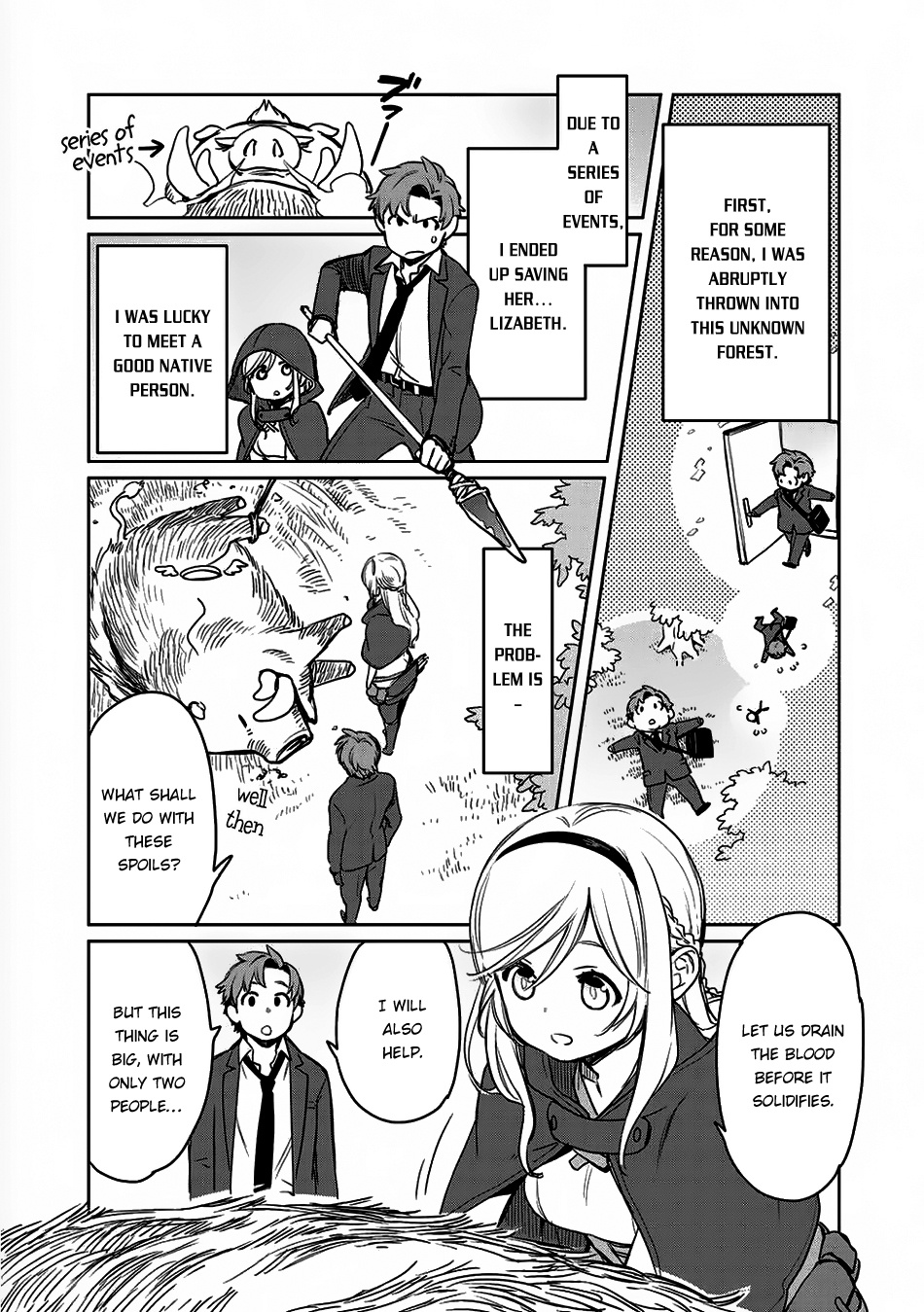 Isekai Ni Kita Mitai Dakedo Ikanisureba Yoi No Darou Chapter 2 #7