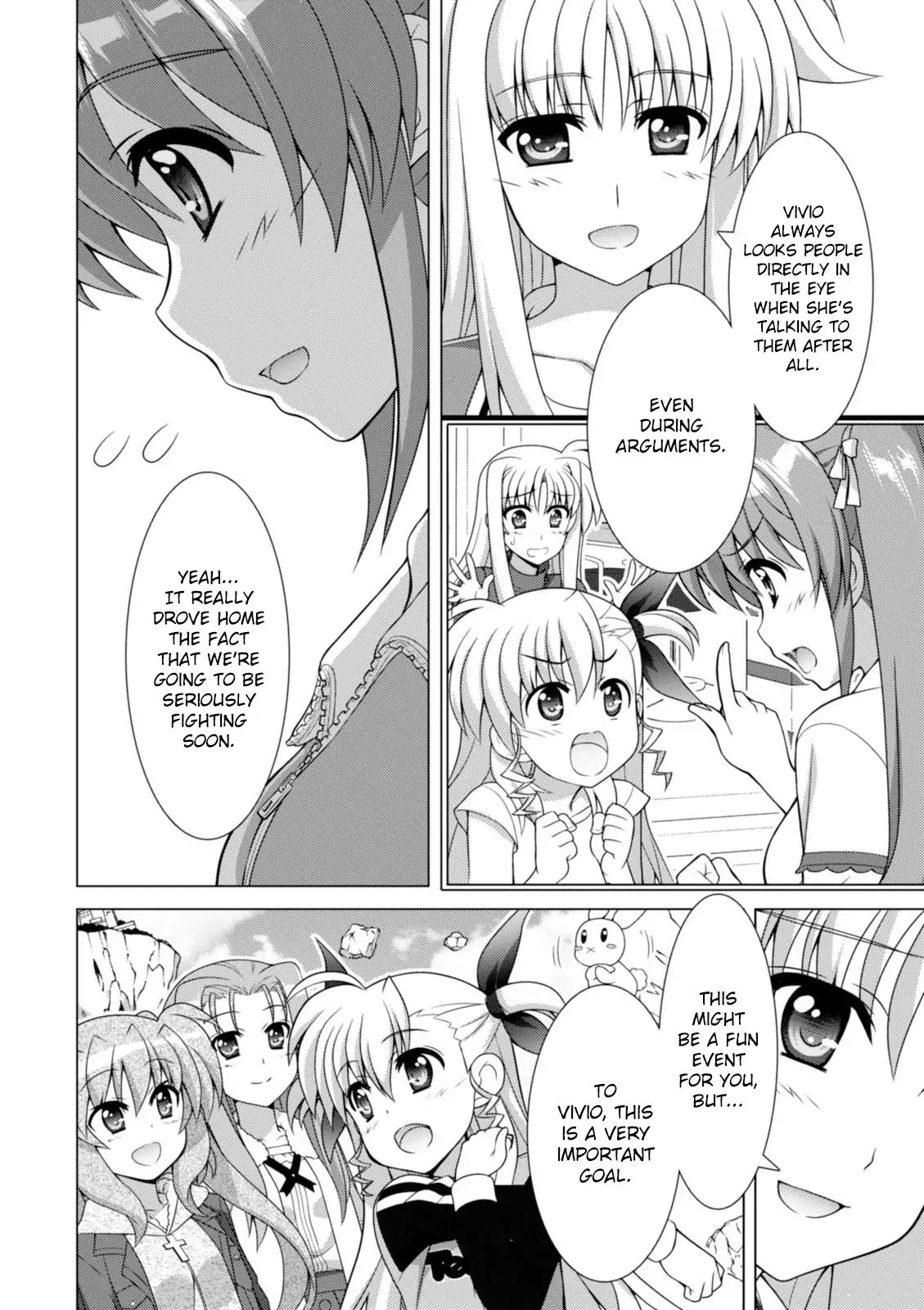 Mahou Shoujo Lyrical Nanoha Vivid Chapter 94 #14