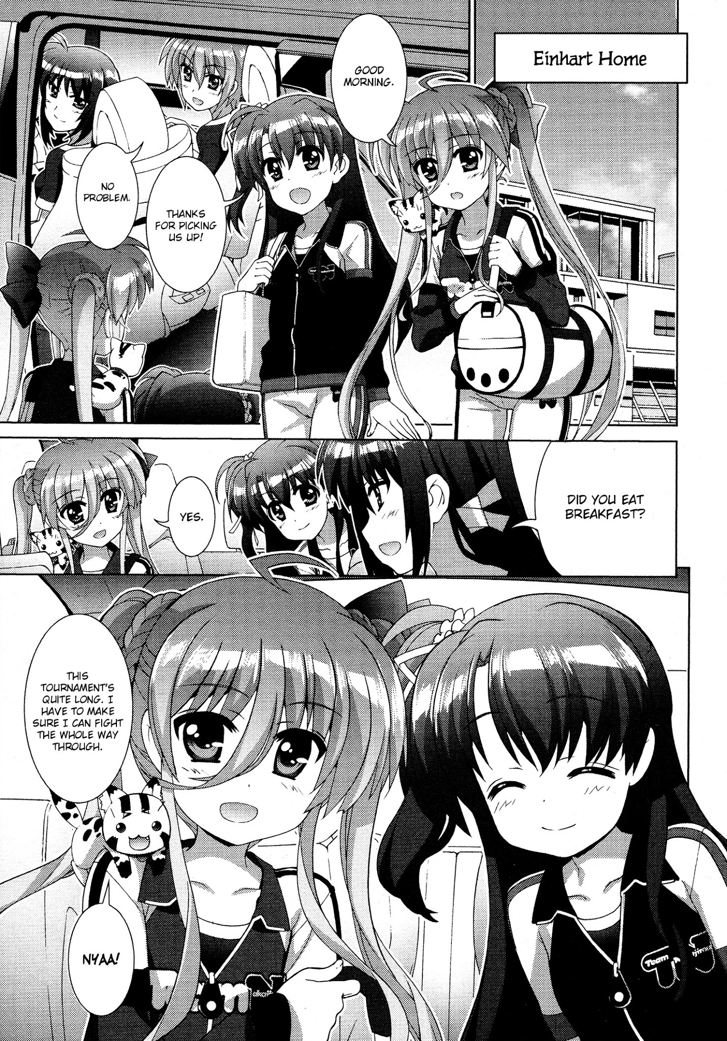 Mahou Shoujo Lyrical Nanoha Vivid Chapter 85 #7