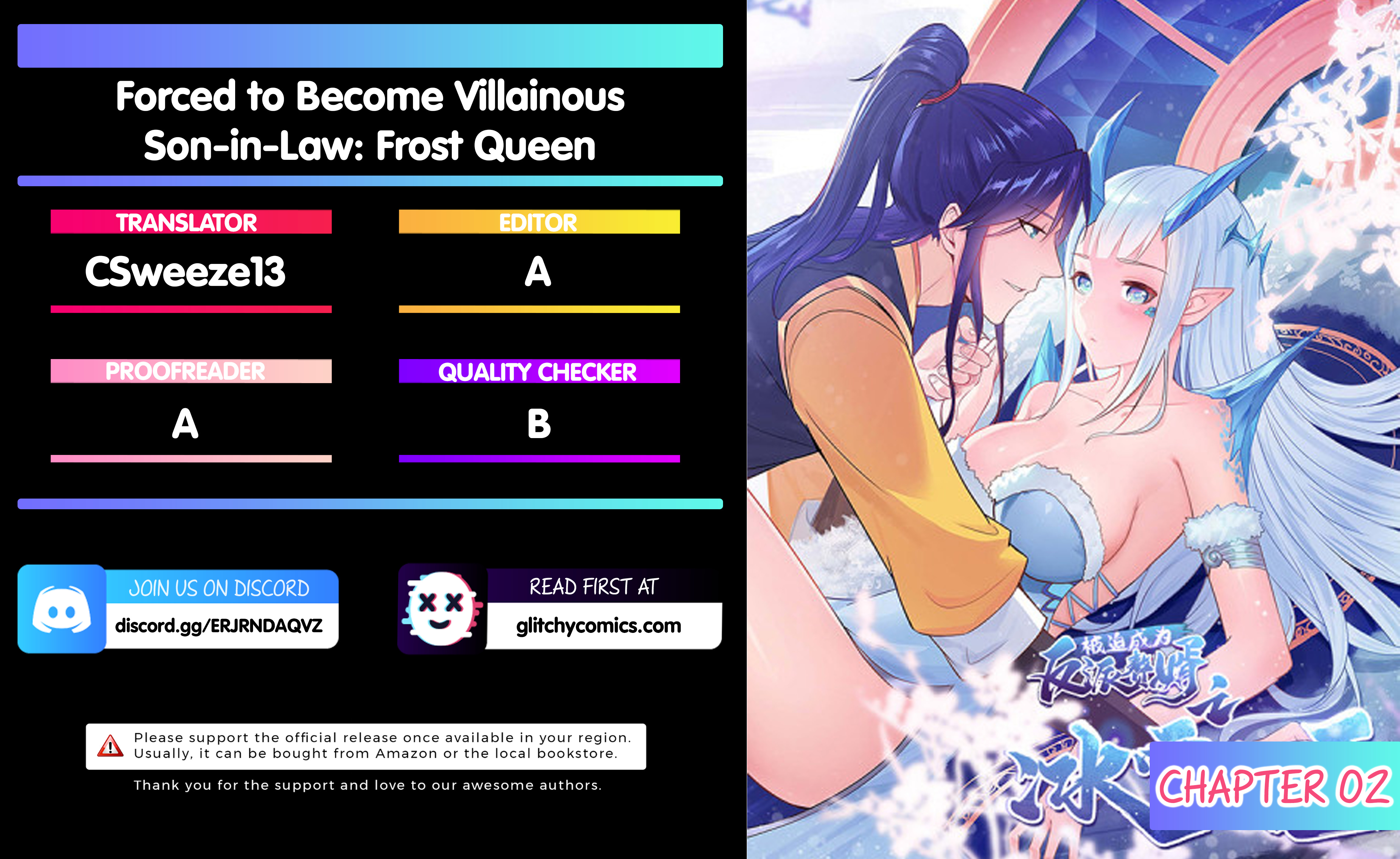 Forced To Become Villainous Son-In-Law: Frost Queen Chapter 2 #1
