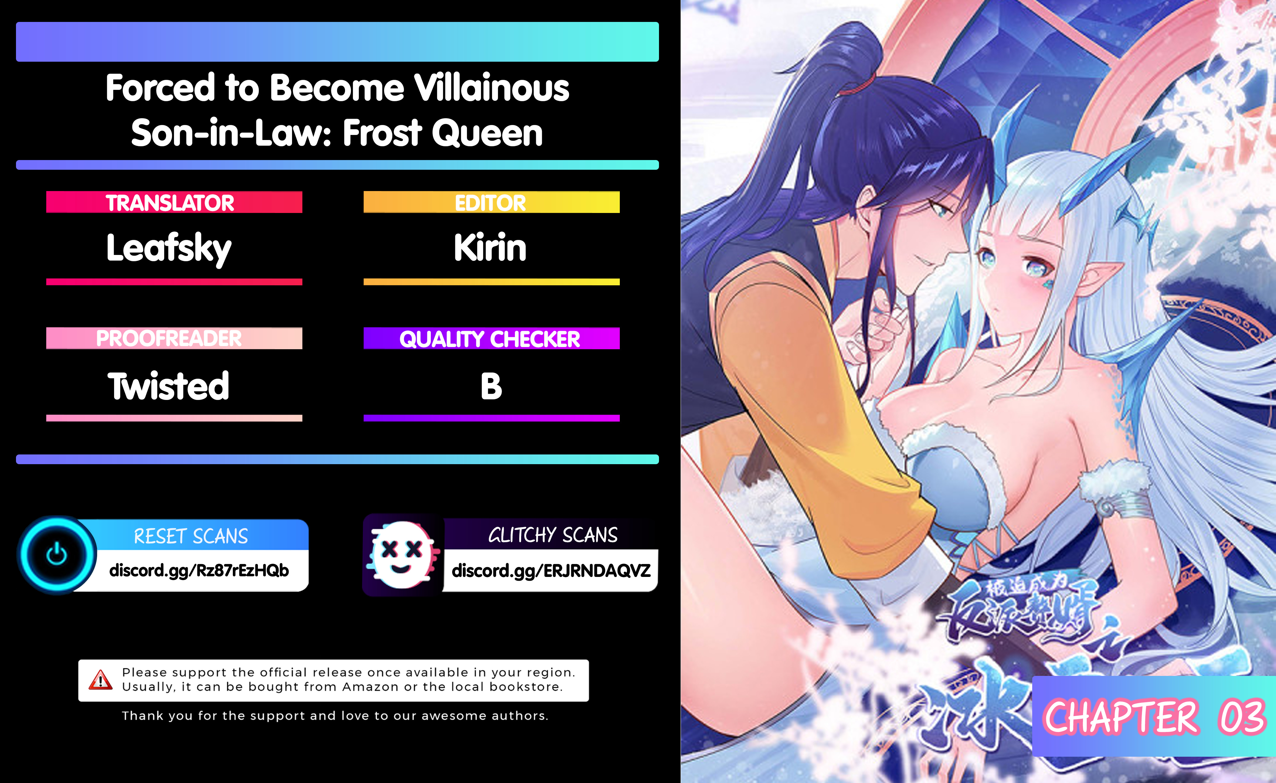 Forced To Become Villainous Son-In-Law: Frost Queen Chapter 3 #1
