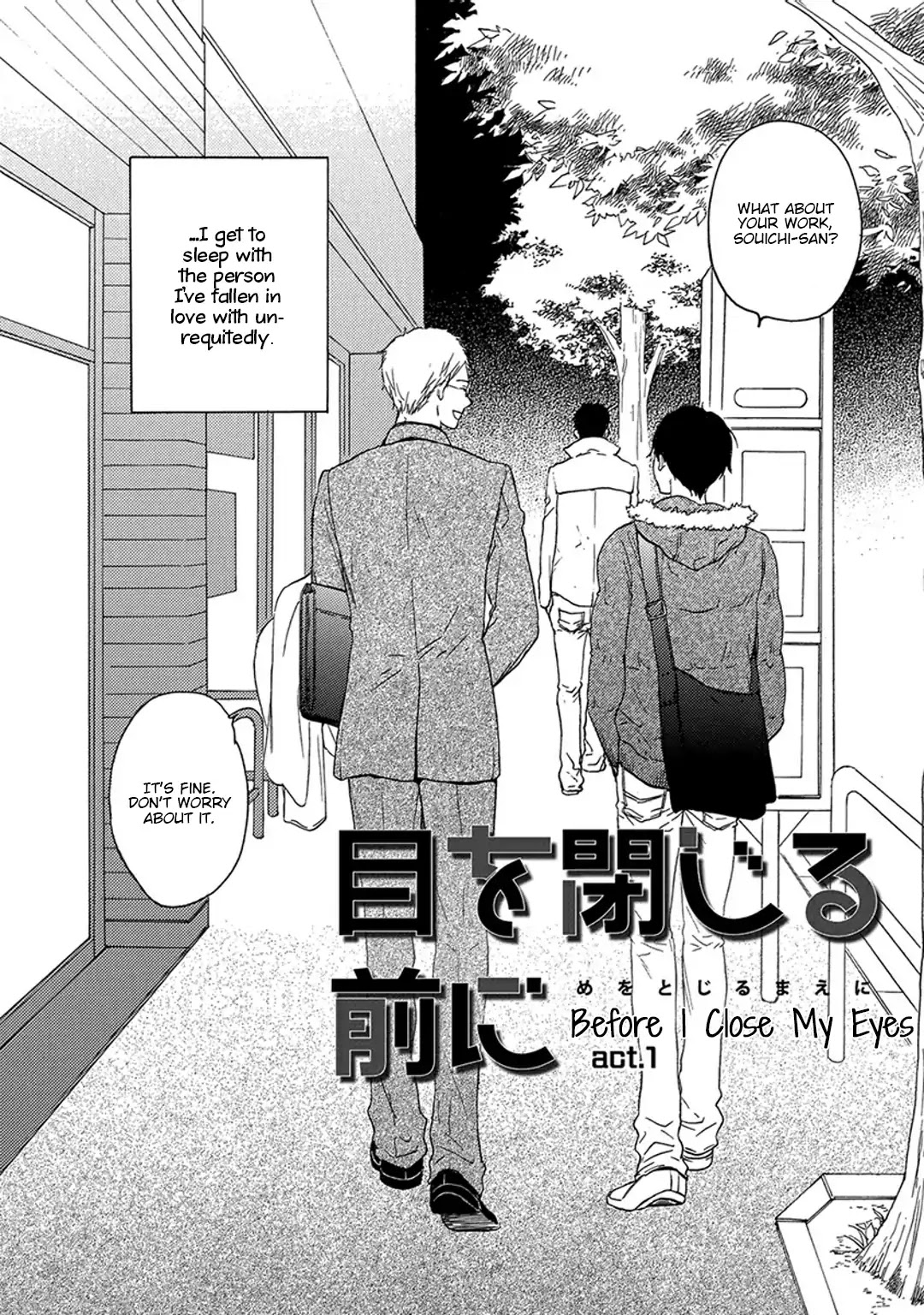 Before I Close My Eyes Chapter 1 #6