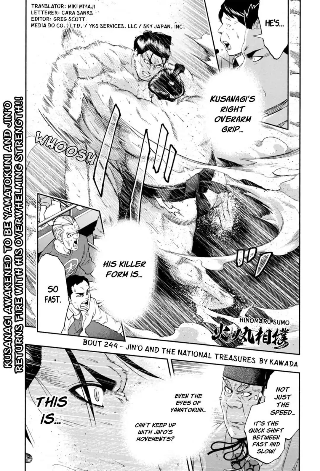 Hinomaru Zumou Chapter 244 #1