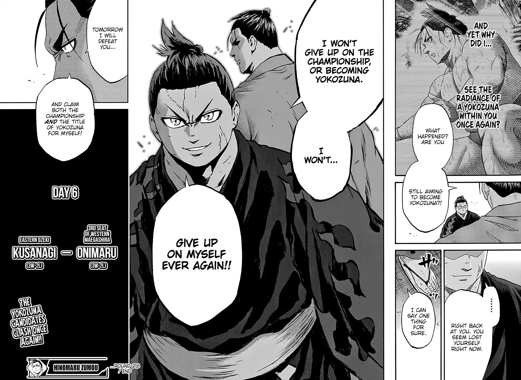 Hinomaru Zumou Chapter 218 #18