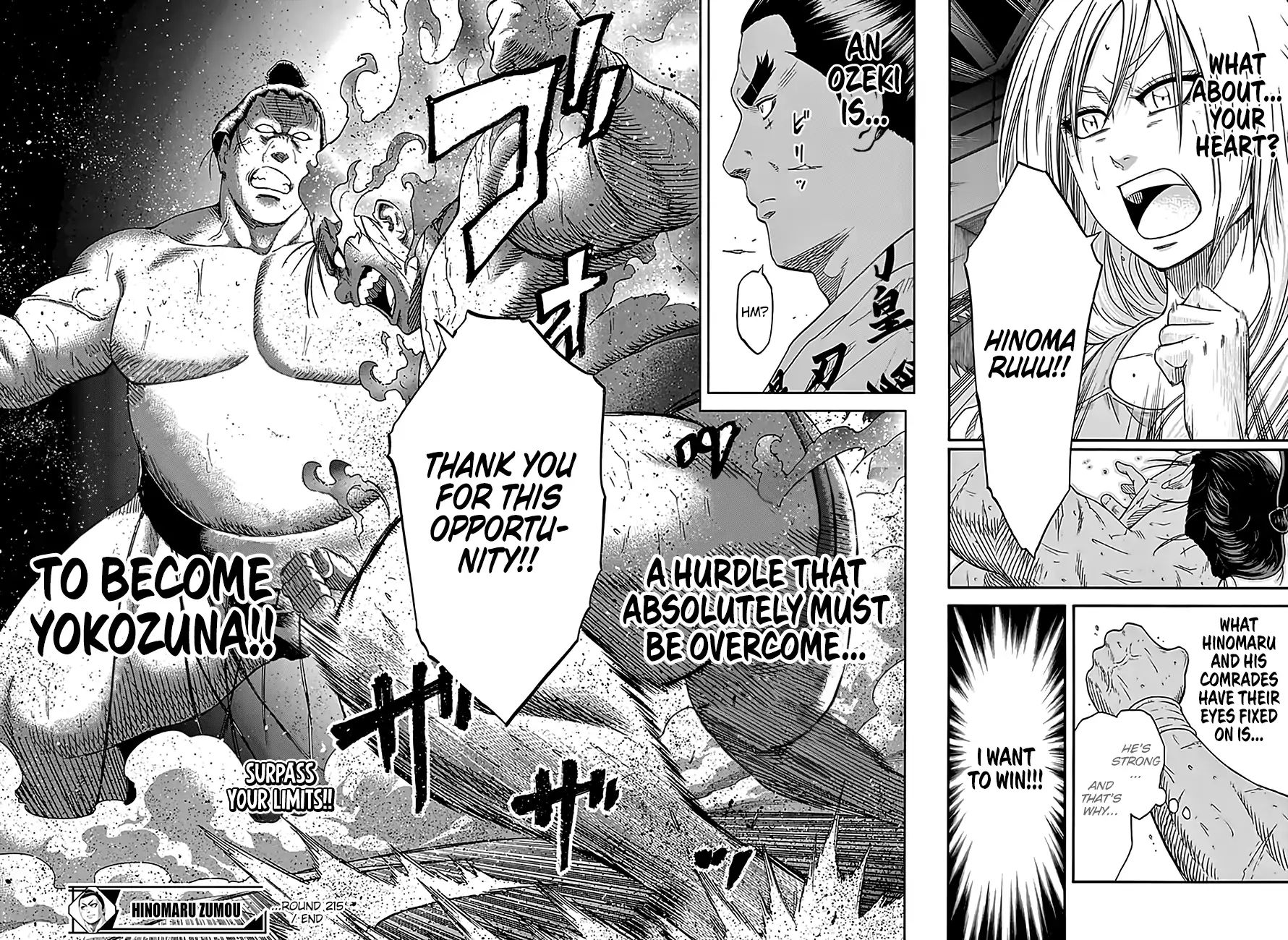 Hinomaru Zumou Chapter 215 #16