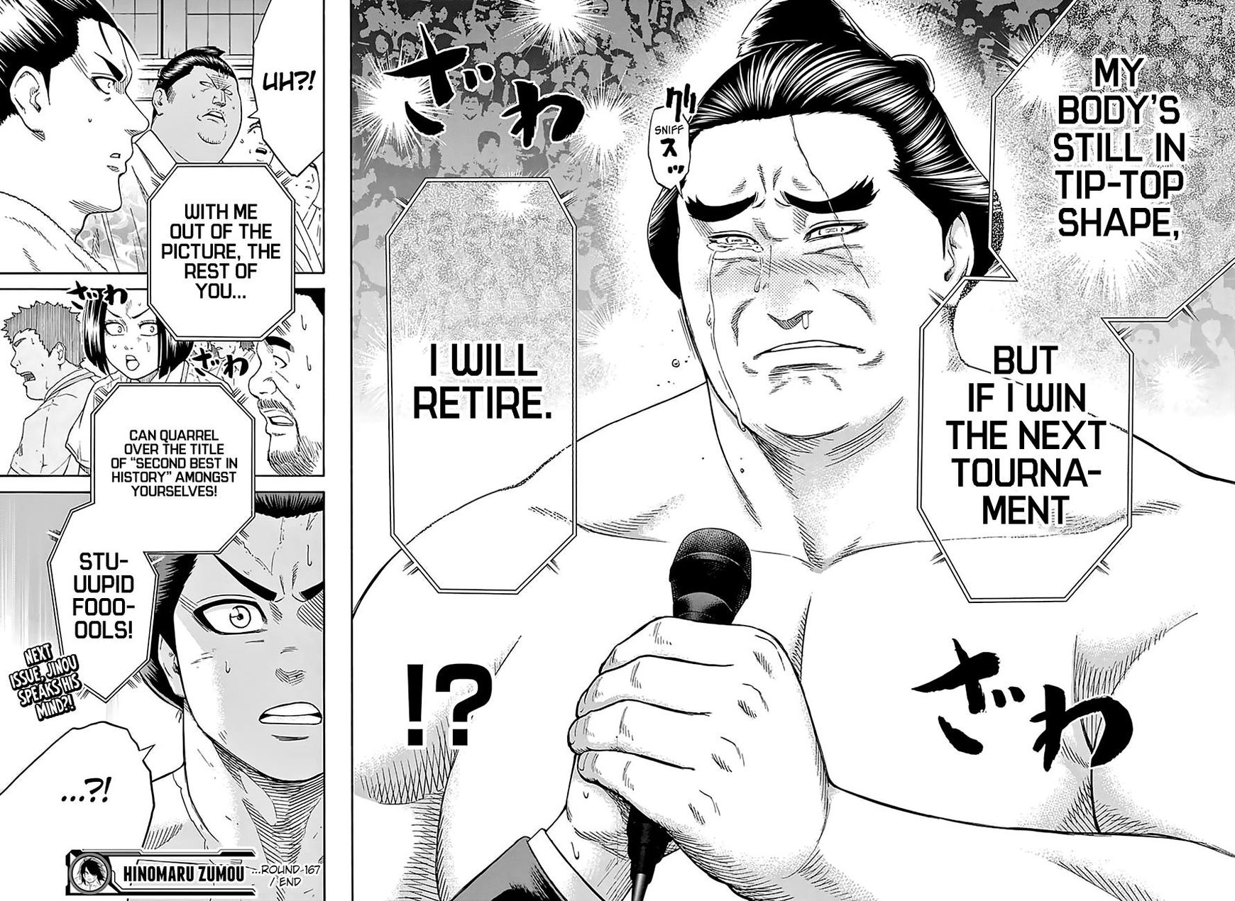 Hinomaru Zumou Chapter 167 #18