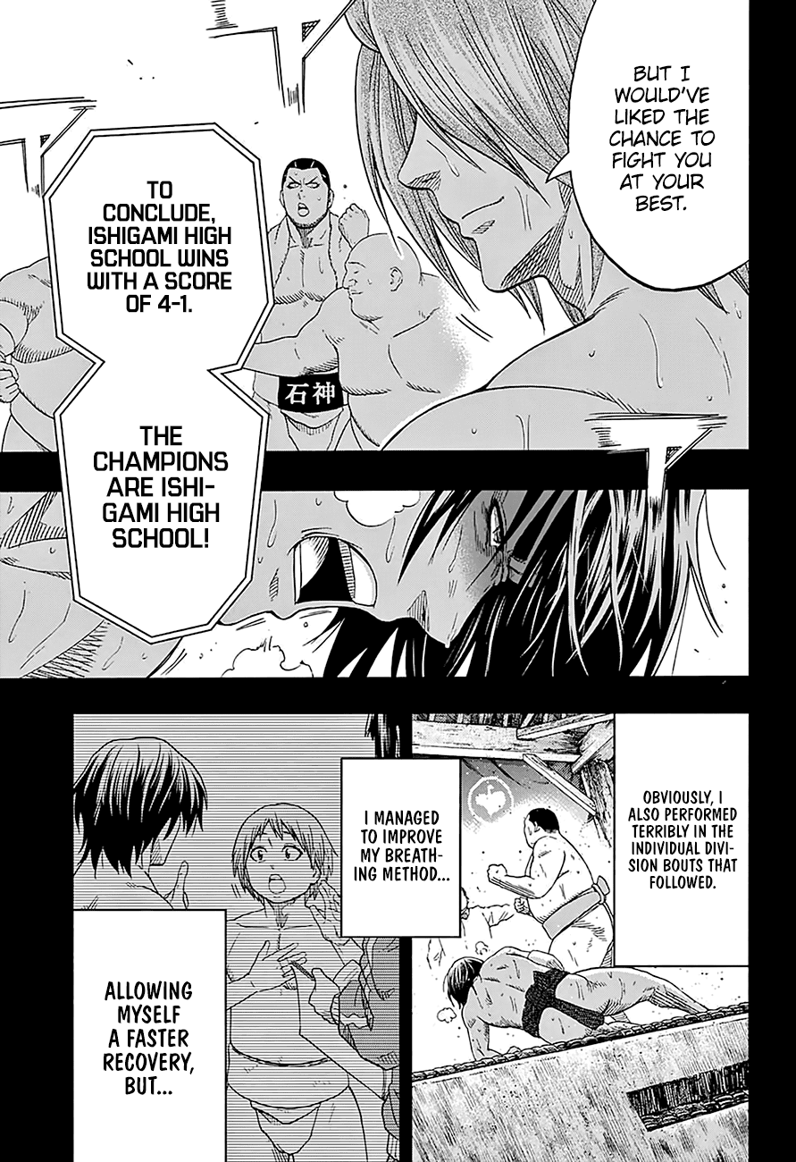 Hinomaru Zumou Chapter 163 #4