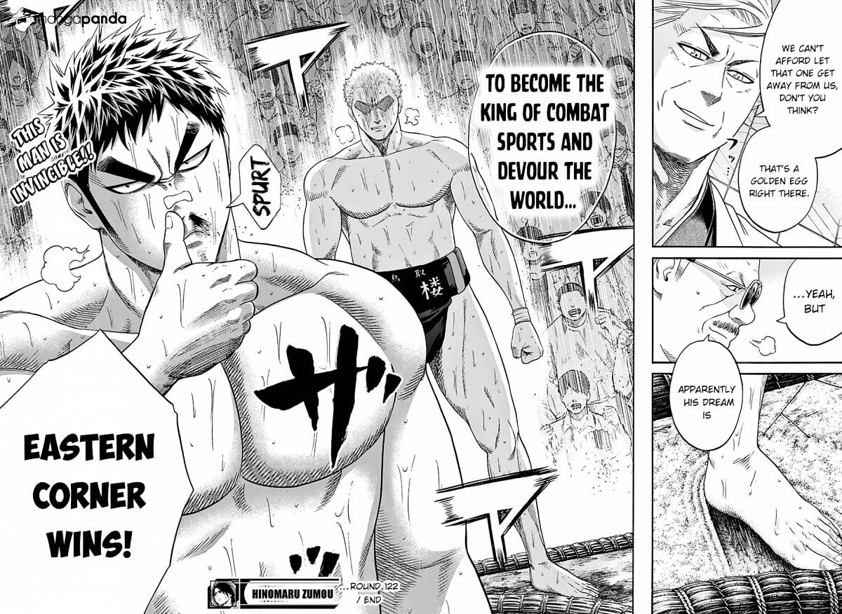 Hinomaru Zumou Chapter 122 #18