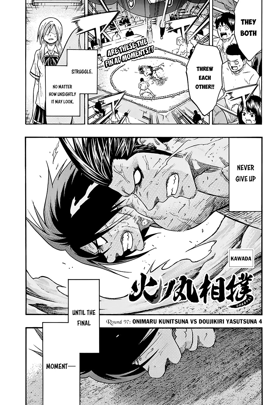 Hinomaru Zumou Chapter 97 #3