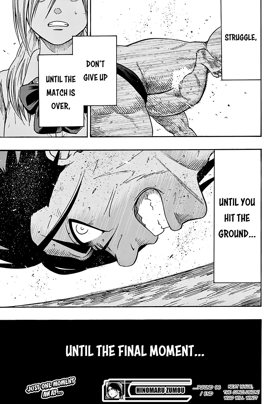 Hinomaru Zumou Chapter 96 #21