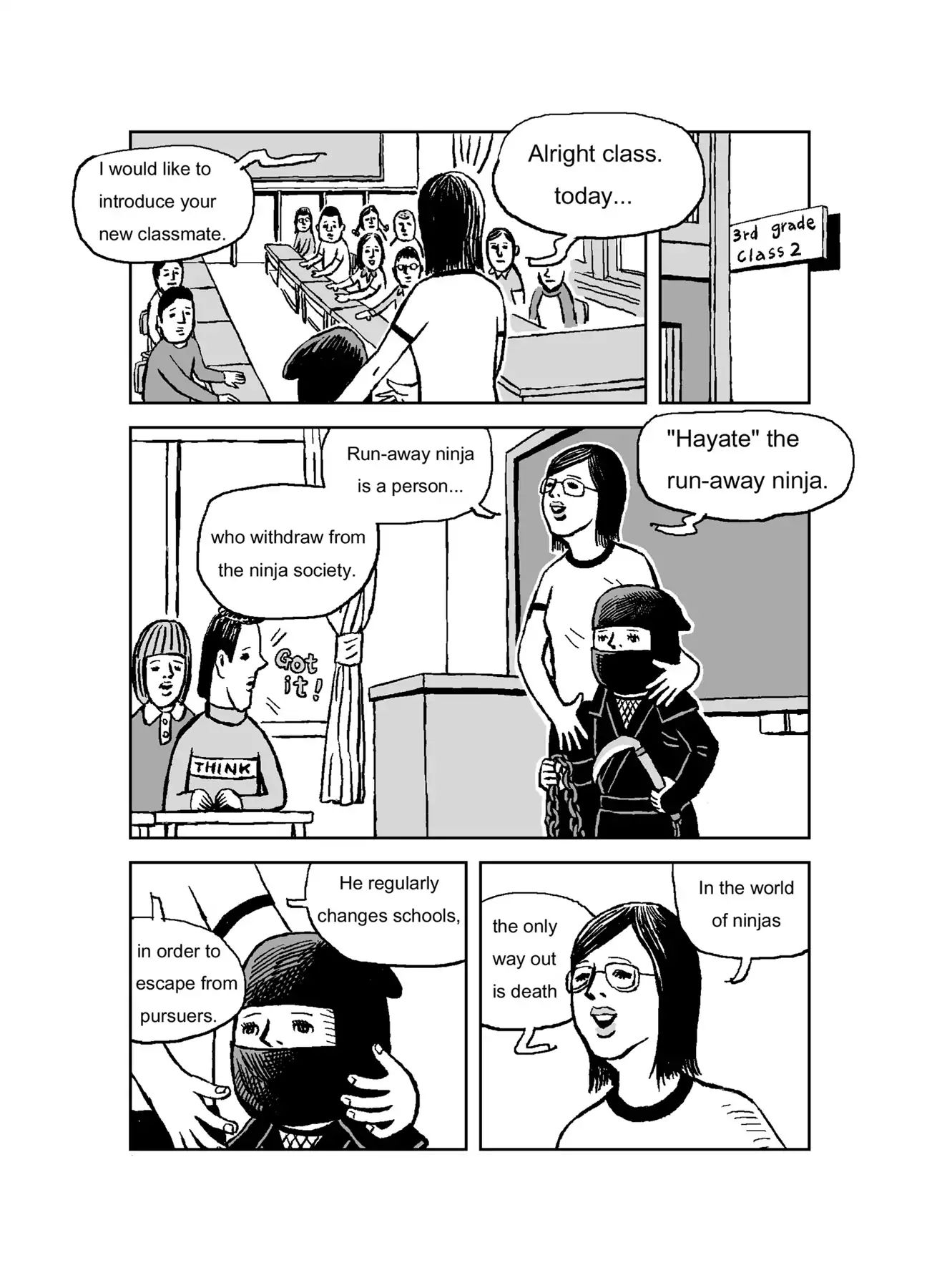 The Run-Away Student Ninja Hayate Chapter 1 #2
