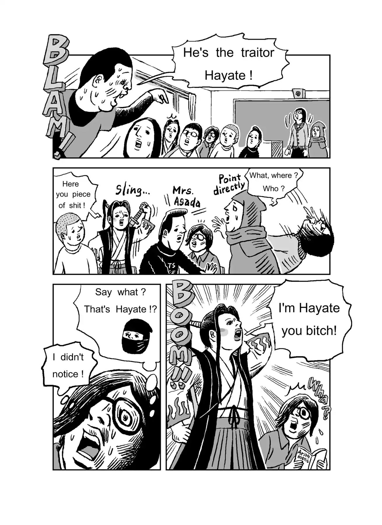 The Run-Away Student Ninja Hayate Chapter 1 #47