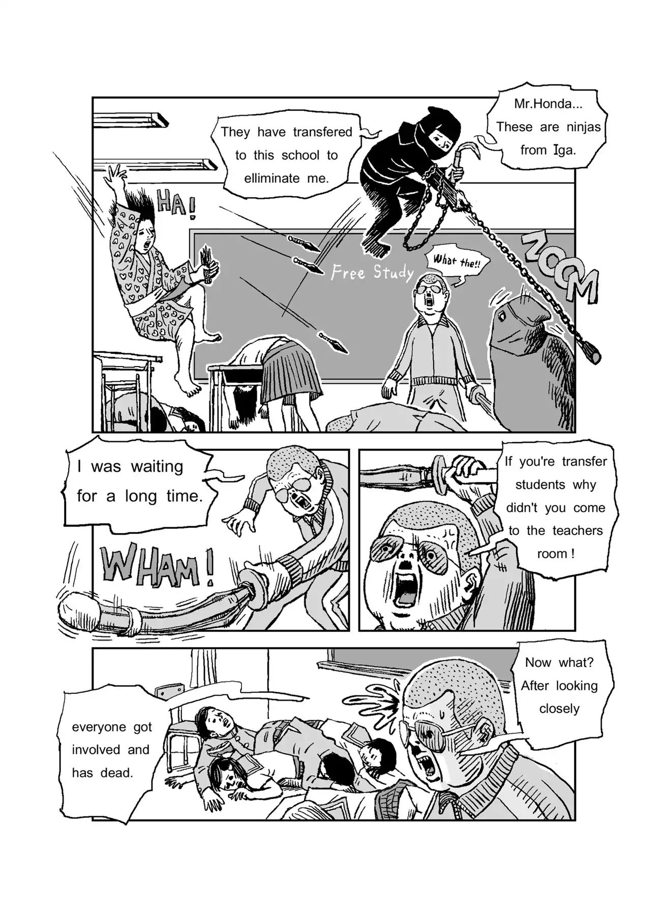 The Run-Away Student Ninja Hayate Chapter 1 #68