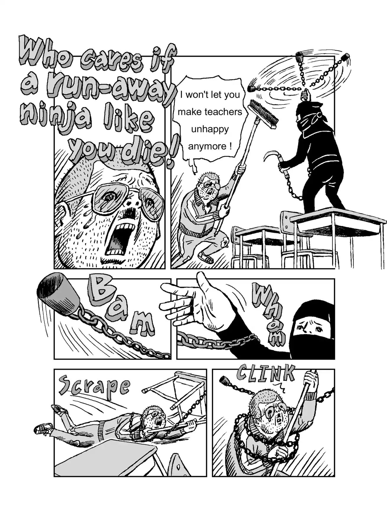 The Run-Away Student Ninja Hayate Chapter 1 #77