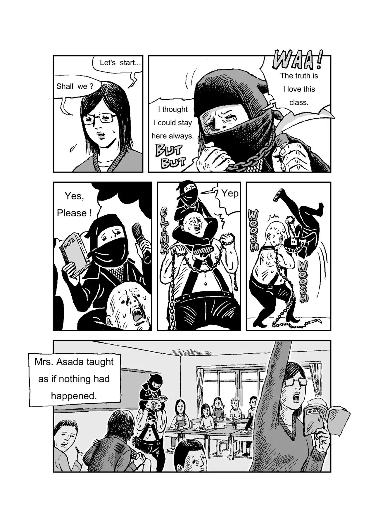 The Run-Away Student Ninja Hayate Chapter 1 #136
