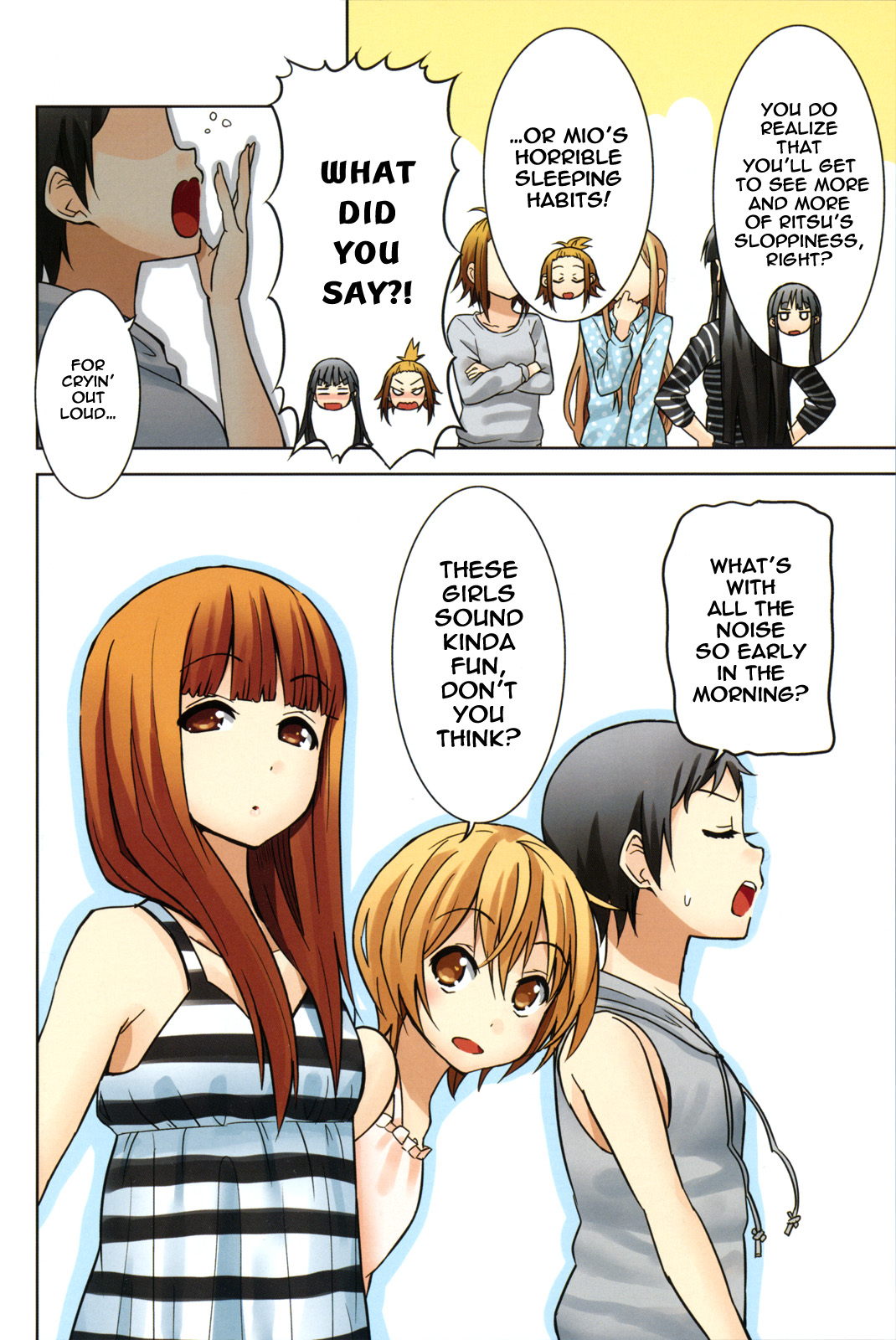 K-On! College Chapter 1 #11