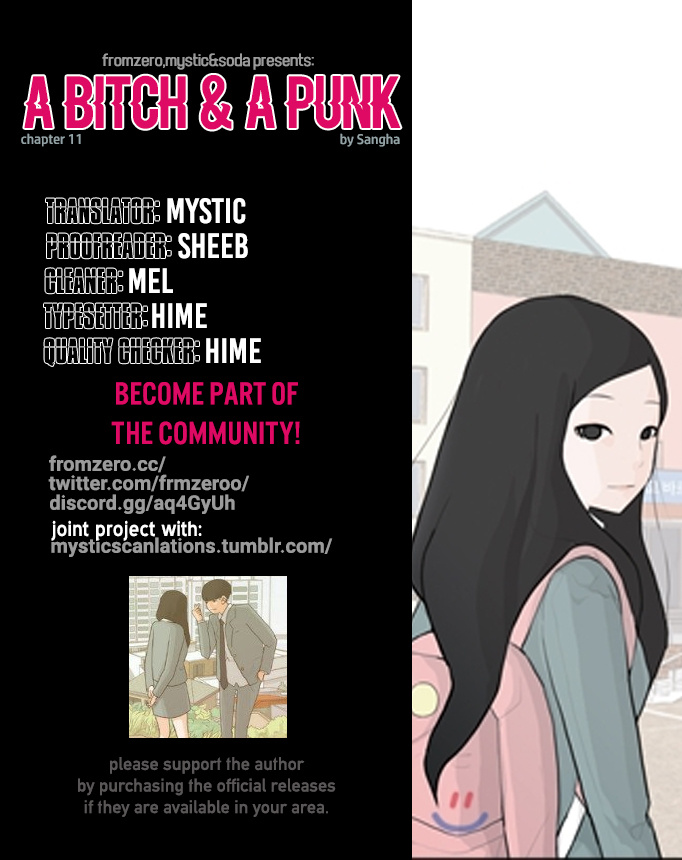 A Bitch And A Punk Chapter 11 #1