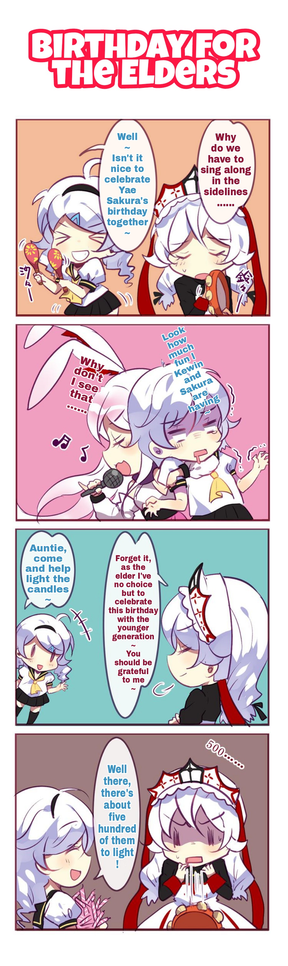 Honkai Gakuen 4 Koma Chapter 99 #2