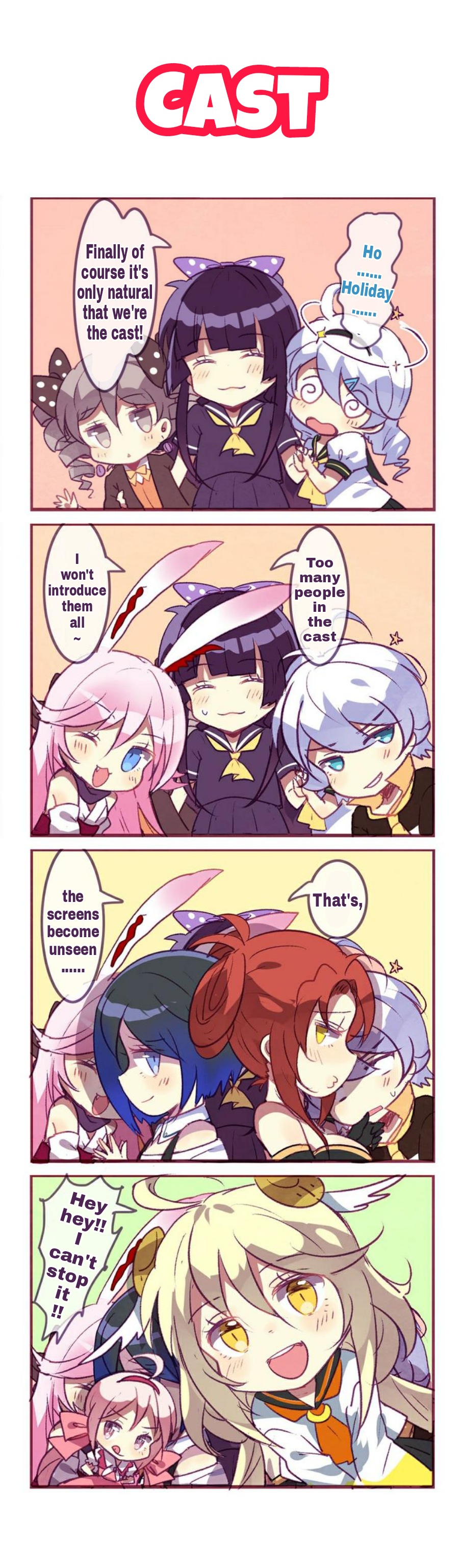 Honkai Gakuen 4 Koma Chapter 92 #4