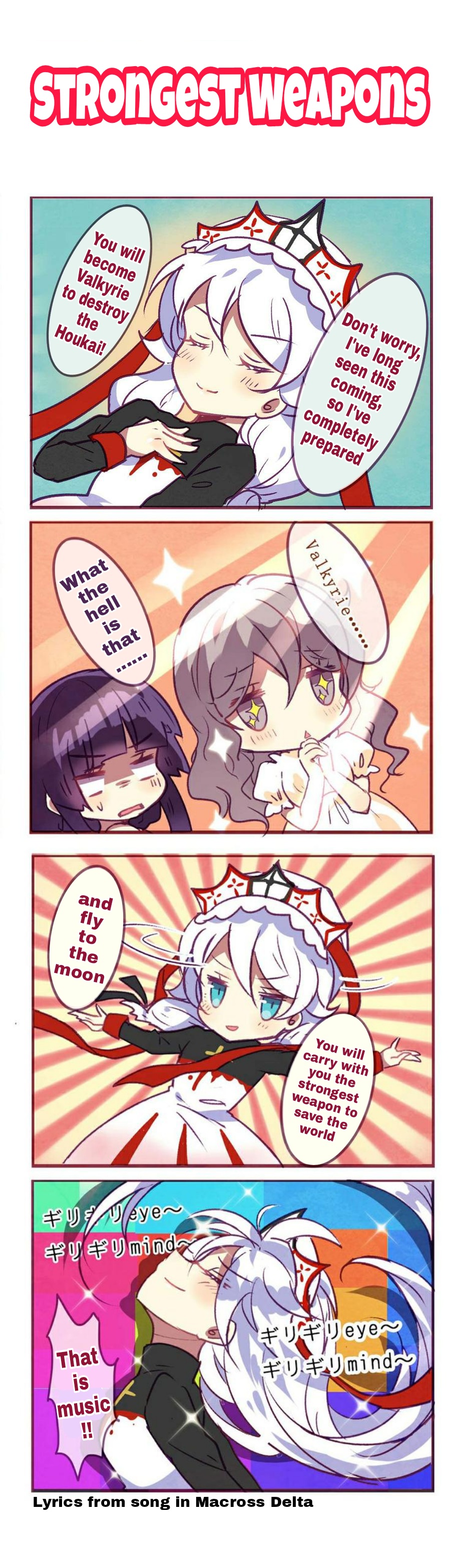 Honkai Gakuen 4 Koma Chapter 87 #4