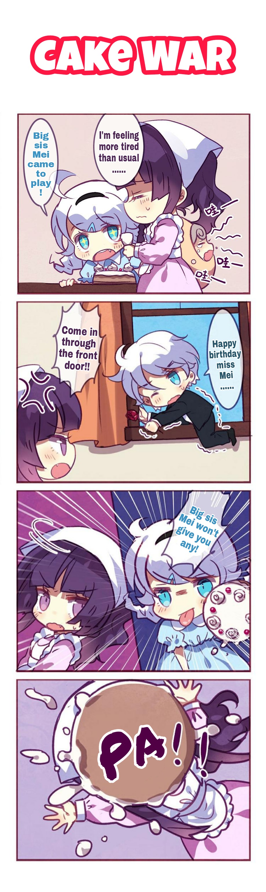 Honkai Gakuen 4 Koma Chapter 85 #3