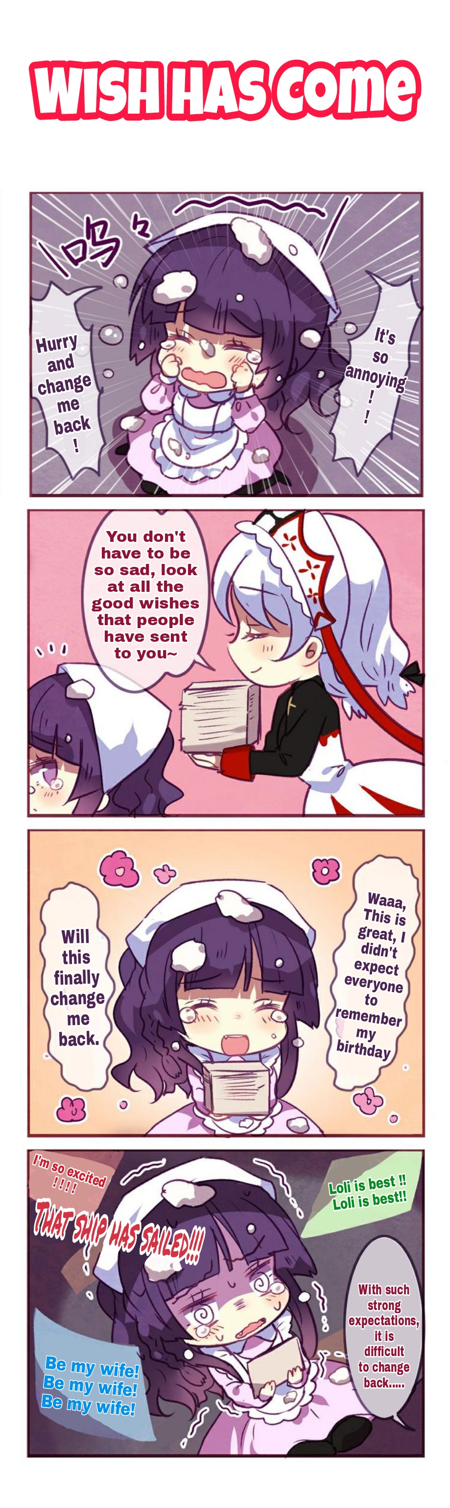 Honkai Gakuen 4 Koma Chapter 85 #4