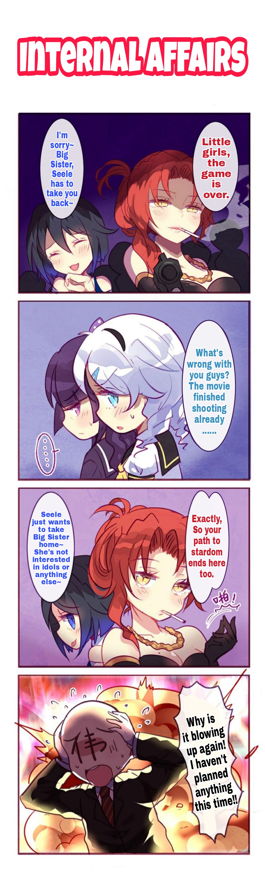 Honkai Gakuen 4 Koma Chapter 60 #4