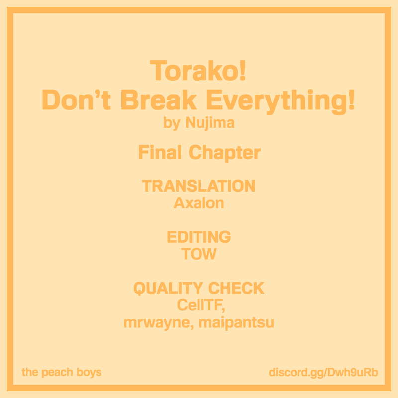 Torako, Anmari Kowashicha Damedayo Chapter 20 #15