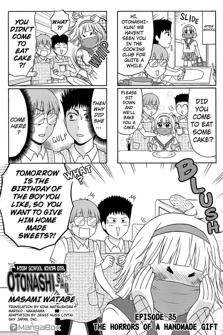 Kunoichi Joshikousei Otonashi-San Chapter 35 #1