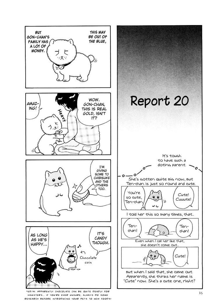 Hamster No Kenkyuu Report Chapter 11 #1