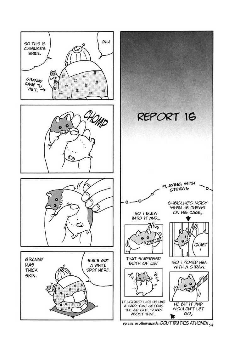 Hamster No Kenkyuu Report Chapter 5 #13