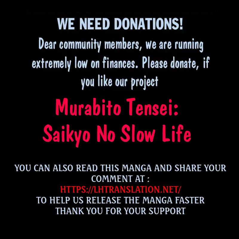 Murabito Tensei: Saikyou No Slow Life Chapter 25 #37