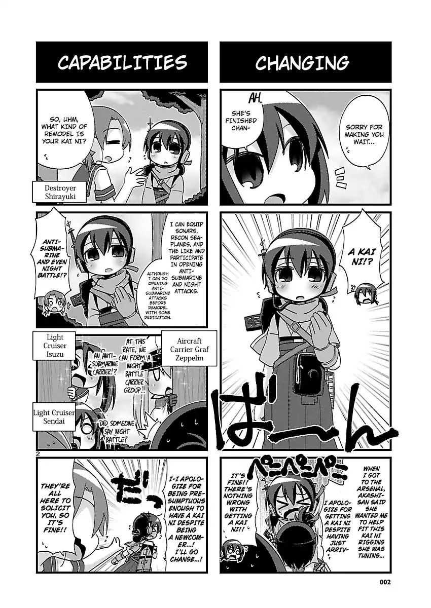 Kantai Collection - Kankore - 4-Koma Comic - Fubuki, Ganbarimasu! Chapter 179 #2