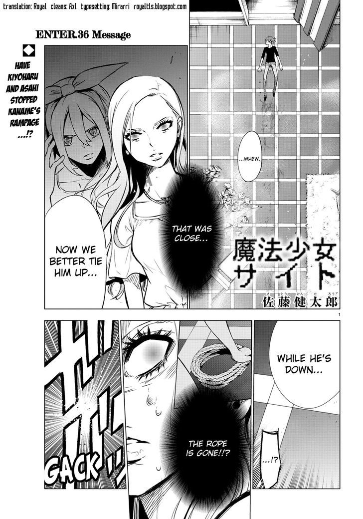 Mahou Shoujo Site Chapter 36 #1