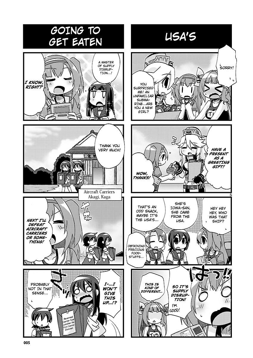 Kantai Collection - Kankore - 4-Koma Comic - Fubuki, Ganbarimasu! Chapter 145 #5