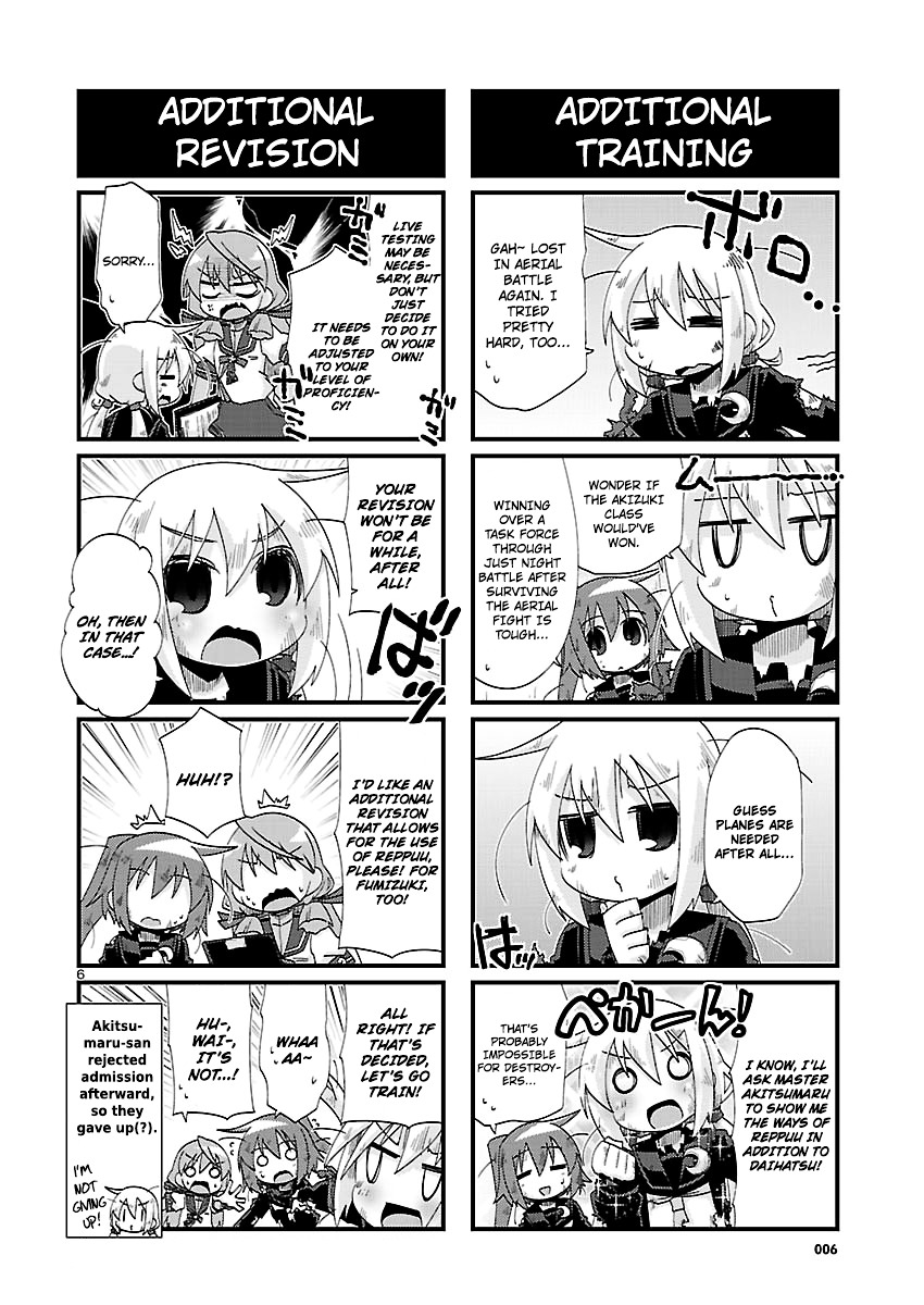 Kantai Collection - Kankore - 4-Koma Comic - Fubuki, Ganbarimasu! Chapter 141 #6